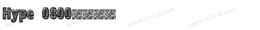 Hype 0800字体转换